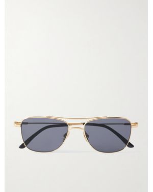 THISTLES The Malone Aviator-Style-Tone Sunglasses - Metallic