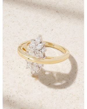 YEPREM 18-Karat And Diamond Ring - Natural