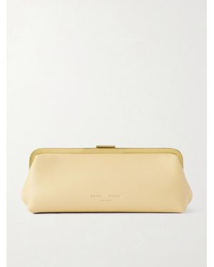 Proenza Schouler Amory Leather Clutch - Natur