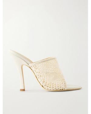 Magda Butrym Crocheted Sandals - Natural