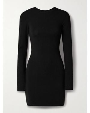 The Park Elizabeth Pyratex Power 3 Mini Dress - Black