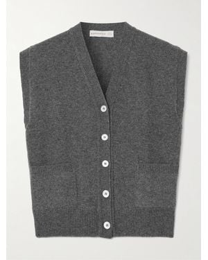 &Daughter Wexford Wool Vest - Grey