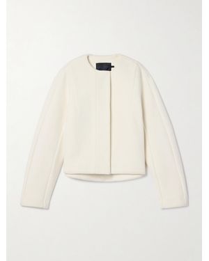 Proenza Schouler Mona Wool-Blend Jacket - Natural