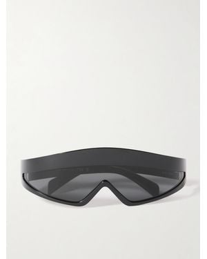 Prada D-Frame Acetate Sunglasses - Grey