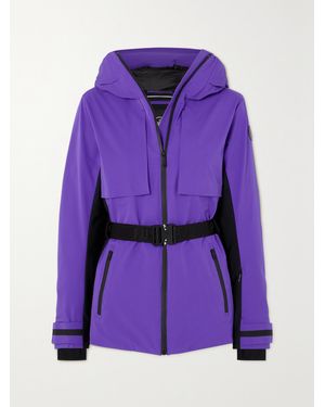 Fusalp Ava Belted Shell Ski Jacket - Purple