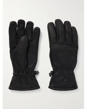 Goldbergh Freeze Padded Leather Gloves - Black