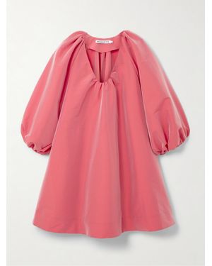 BERNADETTE George Minikleid Aus Taft Mit Raffungen - Pink