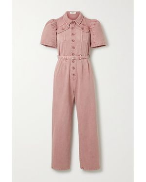 Sea Corbin Denim Jumpsuit - Pink
