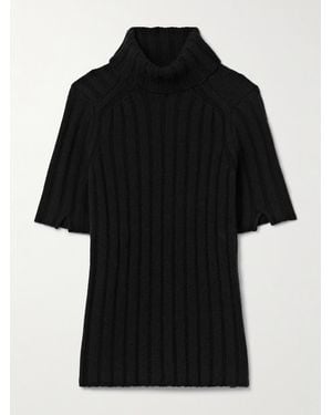 Proenza Schouler Starling Wool And Cashmere-Blend Turtleneck Jumper - Black