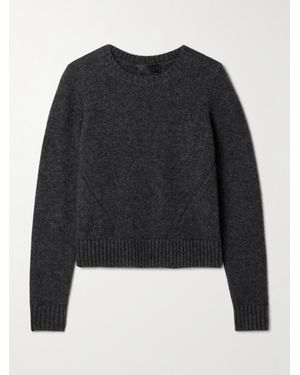 Nili Lotan Gwendolyn Verkürzter Pullover Aus Einer Wollmischung - Schwarz