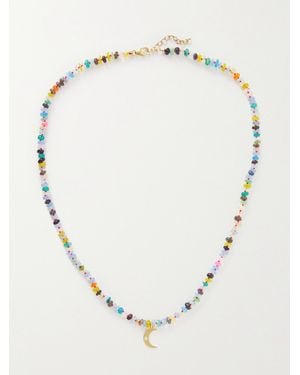 Andrea Fohrman Kette Mit Opalen Und Details Aus 10 Karat - Weiß