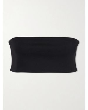 The Park Zoe Scuba Bralette Top - Black