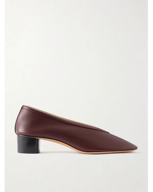 Le Monde Beryl Luna Leather Pumps - Brown