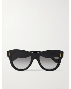 Loewe Anagram D-Frame Acetate Sunglasses - Black