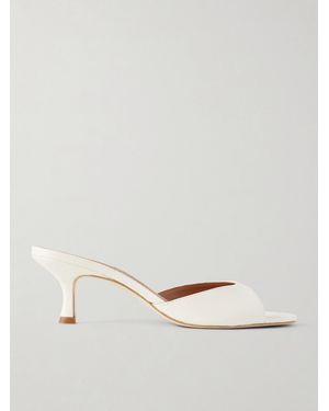 STAUD Brigitte Mules Aus Leder - Natur