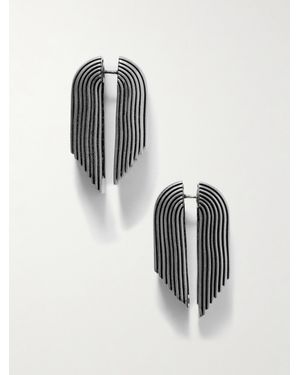 KHAITE Zucchini-Tone Earrings - Metallic