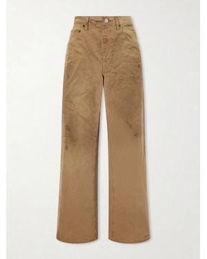 Ssstein Straight-Leg Jeans - Natural