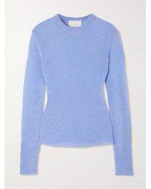 Citizens of Humanity Alessia Wool And Cashmere-Blend Jumper - Blue