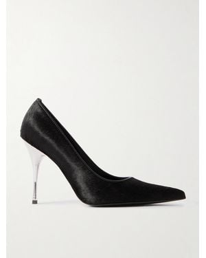 Magda Butrym Pony Hair Pumps - Black