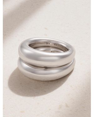 BY PARIAH Echo Recycled Sterling Ring - Natural