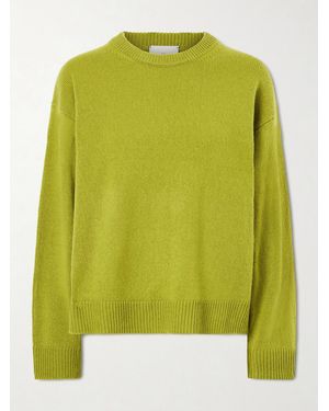 The Elder Statesman Zuma Cashmere Sweater - Grün