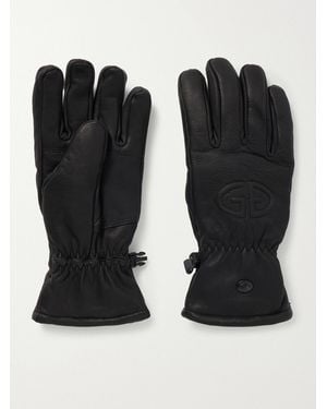 Goldbergh Freeze Padded Leather Gloves - Schwarz