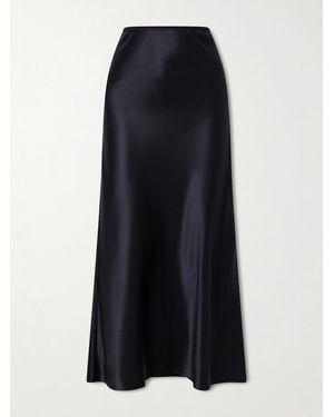 JOSEPH Isaak Silk-Satin Maxi Skirt - Blue