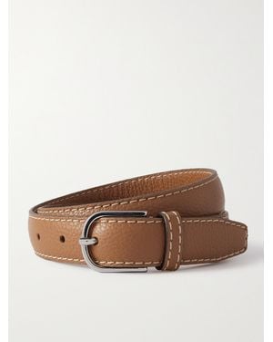 TOTEME Leather Belt - Brown