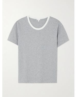 Skin Organic Pima Cotton-Jersey T-Shirt - Grey