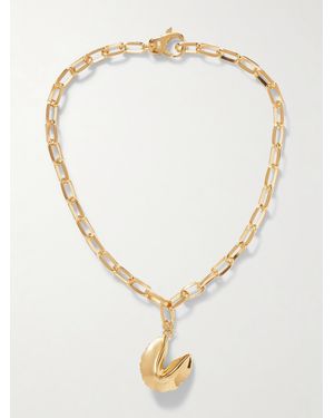 Joolz by Martha Calvo Good Fortune-Plated Necklace - Natural