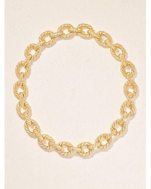 David Yurman Sculpted Cable 18-Karat Necklace - Natural