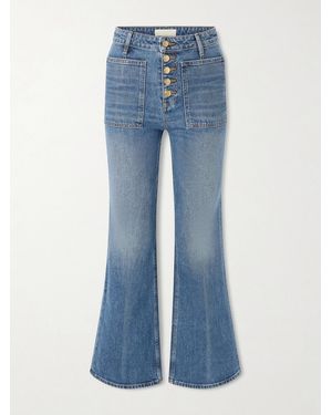 Ulla Johnson The Lou High-Rise Flared Jeans - Blue