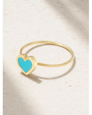 Jennifer Meyer Heart 18-Karat Ring - Metallic