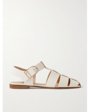 Gabriela Hearst Lynn Leather Sandals - Natural