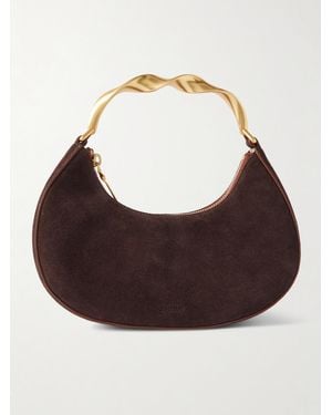 Jonathan Simkhai Nixi Tote Aus Veloursleder - Braun