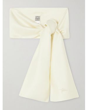 TOTEME Tuch Aus Satin - Natur