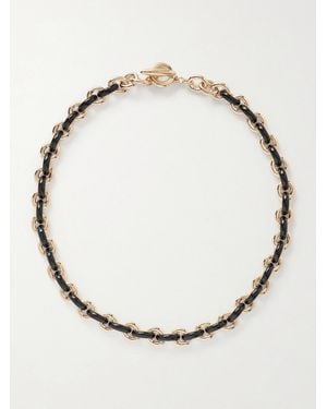 Roxanne Assoulin The Classic Link-Tone Enamel Necklace - Natural