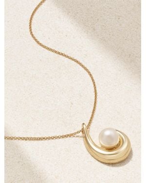 Mateo 14-Karat Pearl Necklace - Natural