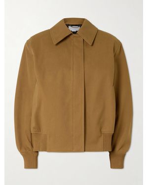 Stella McCartney Oversized Bomber Jacket - Brown