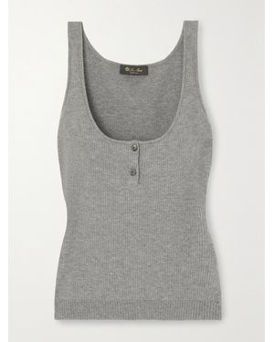 Loro Piana Cashmere Tank - Grey