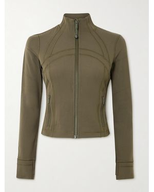 lululemon Veste Raccourcie En Tissu Nulu Define - Vert
