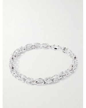 TOTEME Byzantine Rhodium-Plated Necklace - Natural