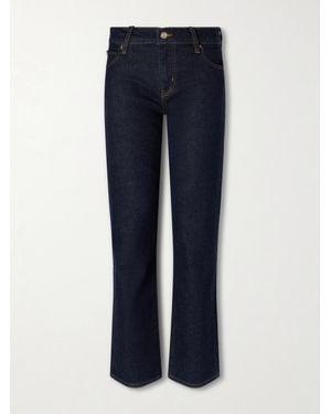 FRAME The Cigarette Slim-Leg Jeans - Blue