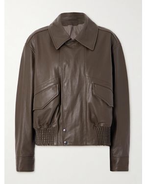 Lemaire Lederjacke - Braun