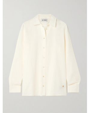 ÉTERNE Chemise En Gaze De Coton À Ornement Constance - Neutre