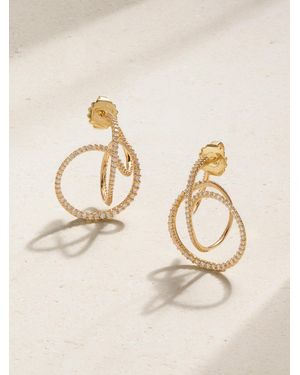 Ole Lynggaard Copenhagen Twisted Love Ohrringe Aus 18 Karat Mit Diamanten - Natur