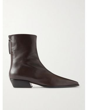 Emme Parsons Minori Leather Ankle Boots - Brown