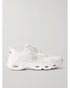 Loewe On Cloud Rubber-Trimmed Recycled-Mesh Trainers - Natural