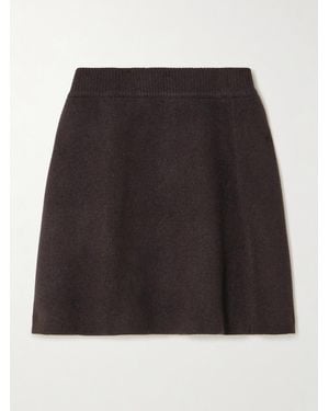 Lisa Yang Clare Cashmere Mini Skirt - Black