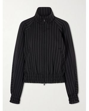 adidas Originals Y-3 Jacke Mit Recycelten Fasern Und Nadelstreifen - Schwarz